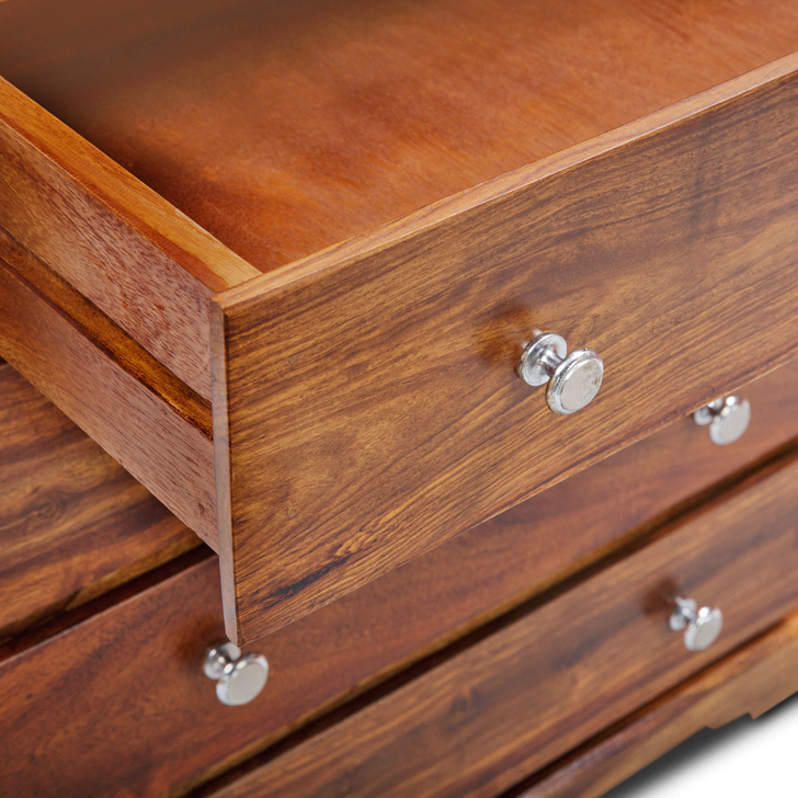 Mauria Chest of Drawers Walnut